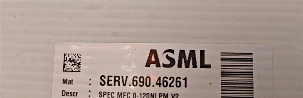 ASML4022.690.46261  SPEC  MFC 0-120NLPM  V2