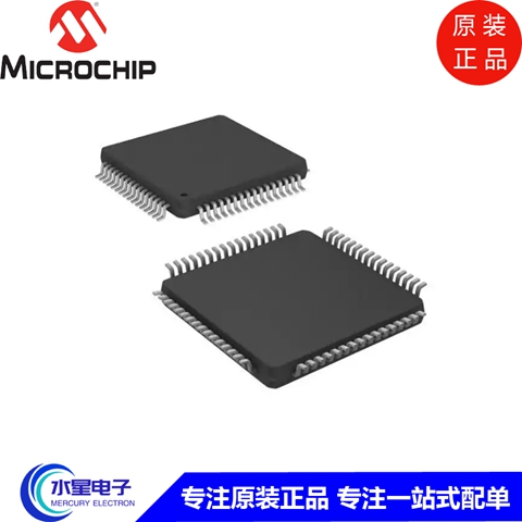 PIC18LF6525-I/PT,Microchip品牌 64-TQFP