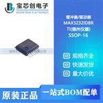  MAX3232IDBR SSOP-16 TI(德州仪器) 缓冲器/驱动器