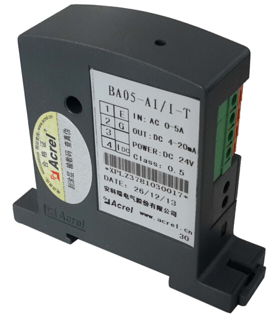 供应安科瑞BA50穿心交流电流传感器变送器 穿孔尺寸50mm