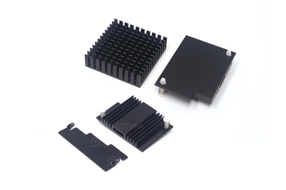 东吉散热m.2 2280固态硬盘散热片 带导热胶贴铝块铝板 可定制