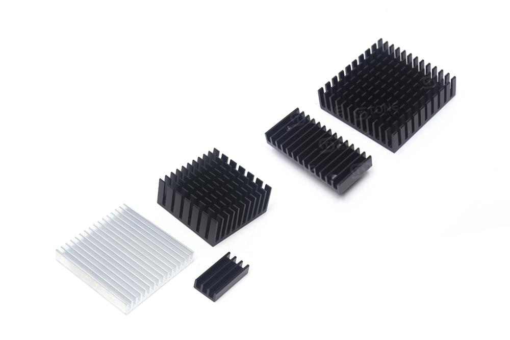 定制铝型材密齿散热片，大功率设计，适用于电器电源MOS主板CPU电子管高效散热