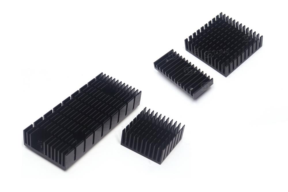 东吉散热铝型材 带背胶 散热片 电子DIY超声波 CPU 芯片