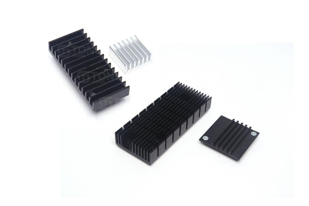 铝型材 散热片 三极管 芯片 pcb功率板 路由电子超声波