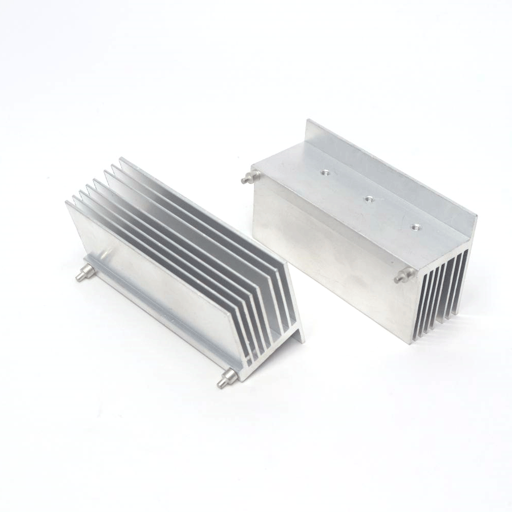 铝型材CPU散热器，背胶设计，高效导热，适用于模块芯片及元器件散热