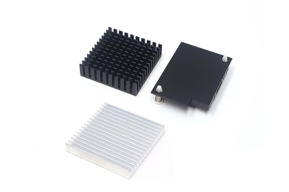 供应铝型材F型散热片 电源模块散热器 电子PCB板导热 降温铝块