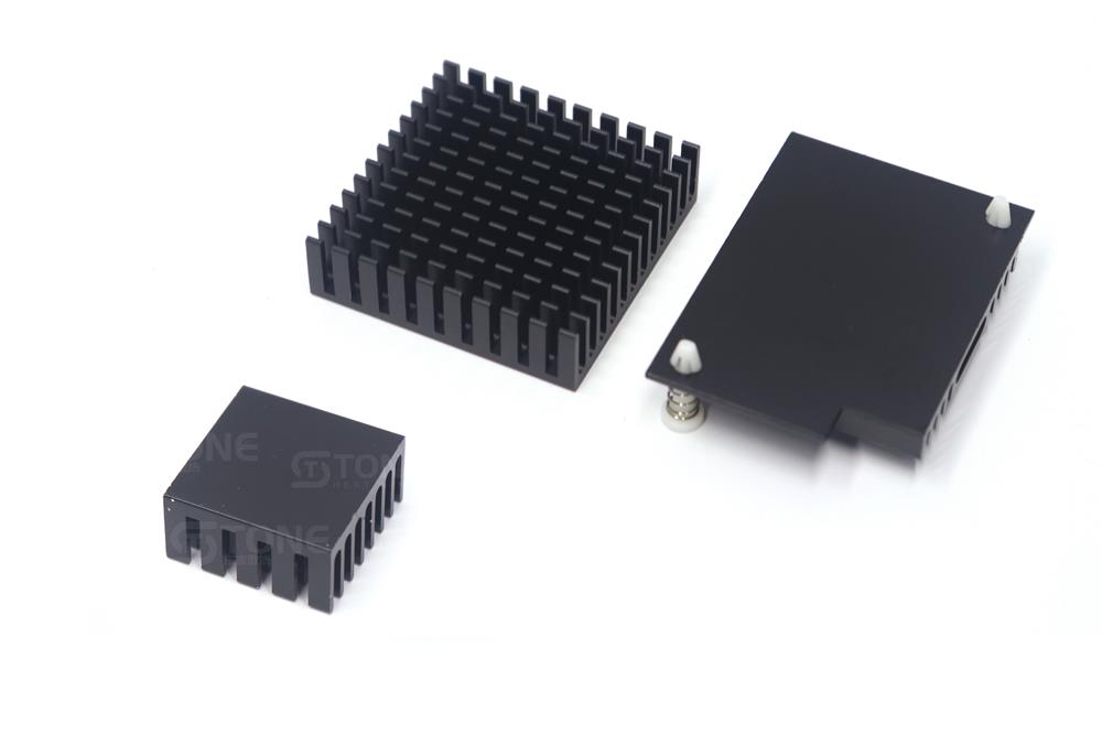 铝型材超声波 开槽 芯片 散热片 CPU 路由 PCB 小铝块