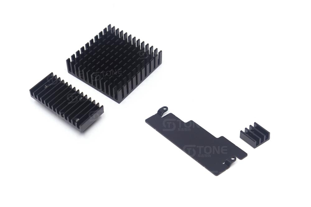 铝型材大功率散热片 CPU功放路由显卡导热板 可定制