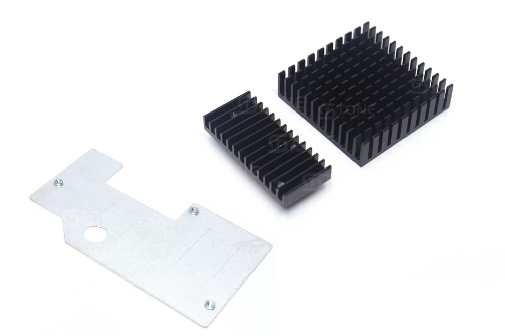 铝型材开槽带导热背胶散热片功放CPU板电源模块可定制