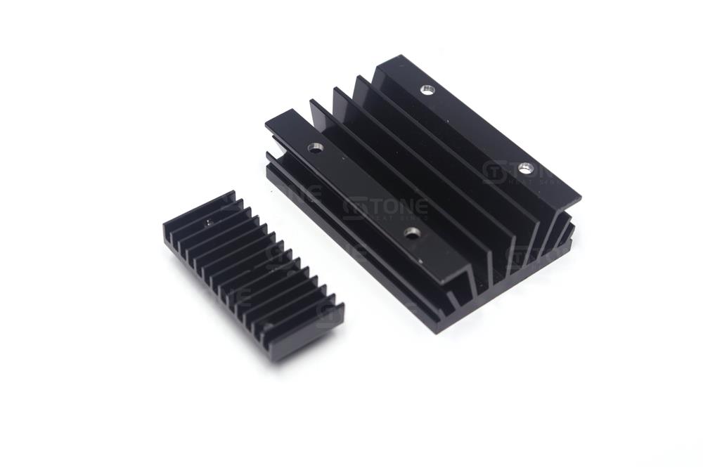 铝型材散热片，大功率密齿设计，适用于功放主板电子芯片，路由导热优选，支持DIY定制