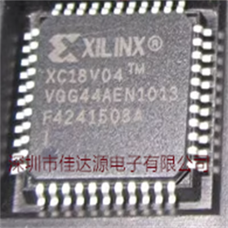 原装 XC18V04VQG44CI 封装QFP44 存储器 全新芯片并行串行接口