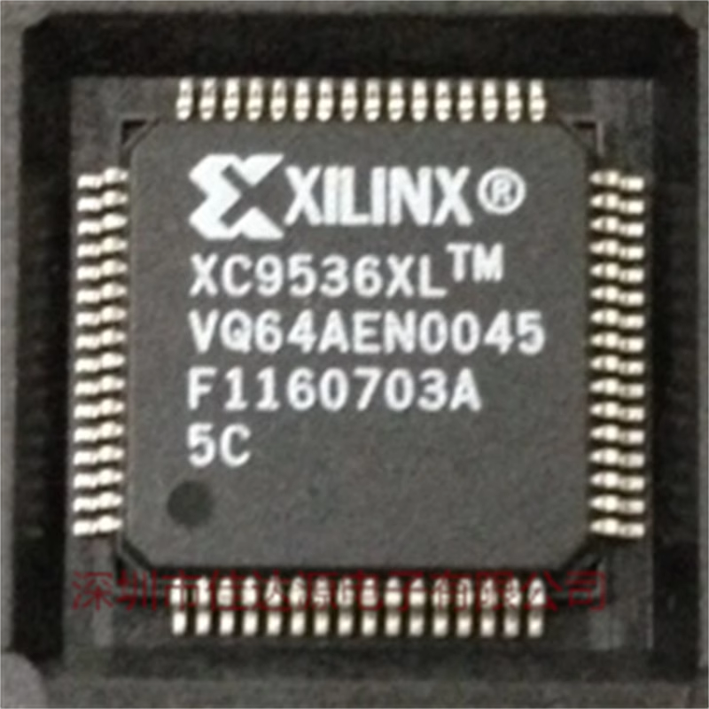 原装全新 XC9536XL-5VQ64C QFP64 可编程逻辑IC 