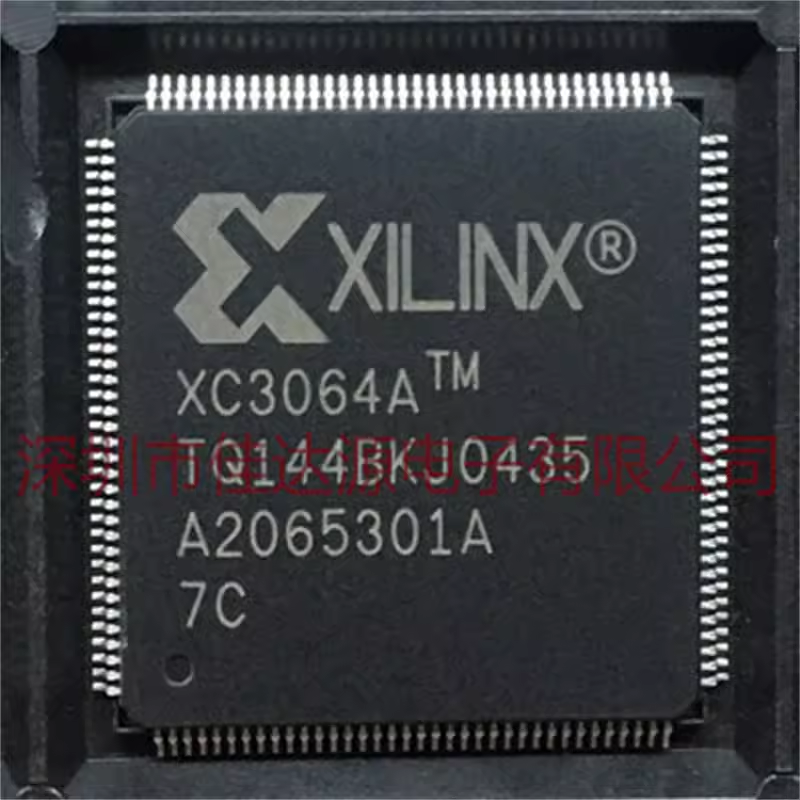 全新原装 XC3064A-7TQ144C XC3064A-7TQ144I QFP-144 可编程芯片