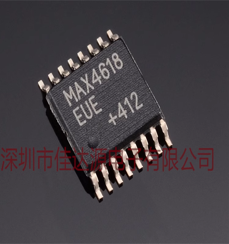 全新原装MAX4618EUE+T MAX4618 TSSOP-16 多路复用器 开关IC芯片