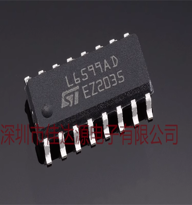 全新原装 L6599ADTR L6599AD SOP-16 电源监控器 开关控制芯片IC