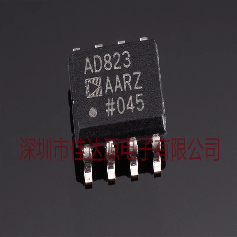 全新原装 AD823AR AD823AARZ 双通道轨到轨FET输入精密放大器SOP8