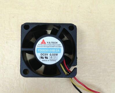 Y.S.TECH笔记本风扇FD0530154B-2A 5V 0.55W