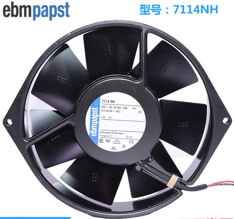 7114NHU 17238 24V 19W德国EBM风扇