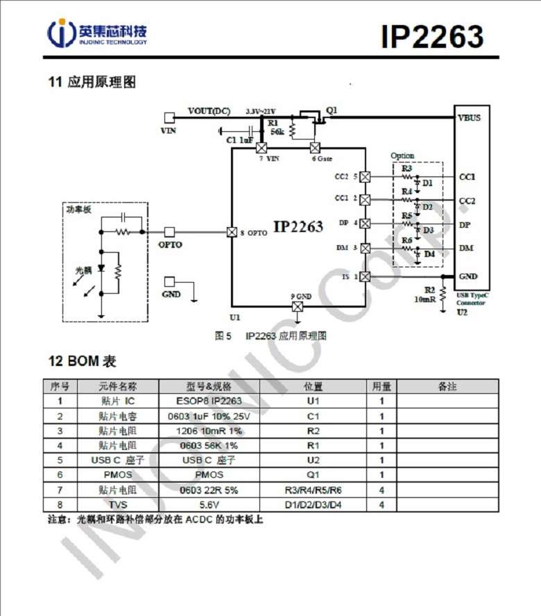 ӦIP2263 ӢоЭIC ߱߼ɶ