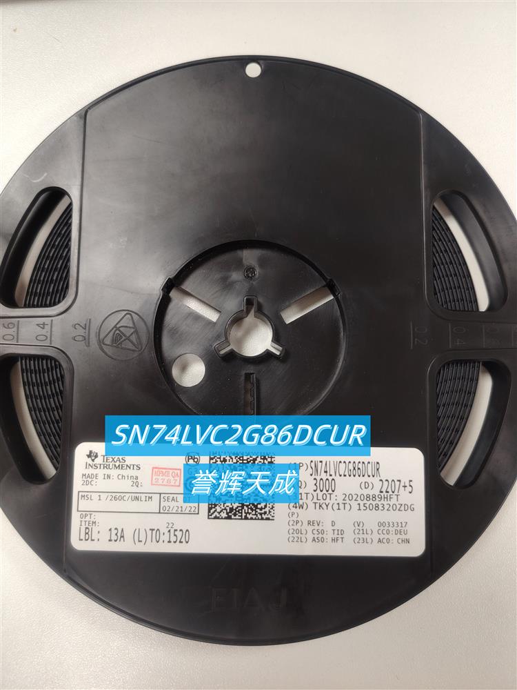 SN74LVC2G86DCUR门和反相器