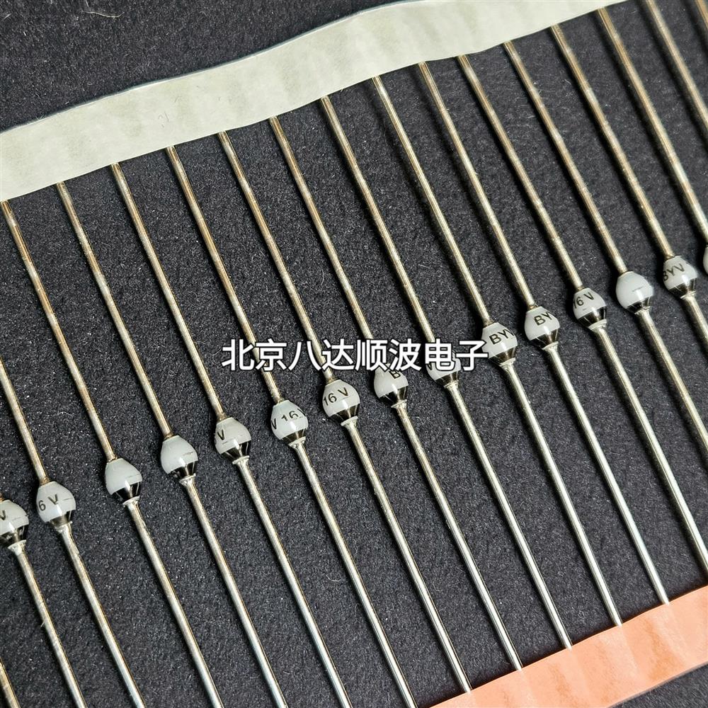 BYV16 快恢复二极管VISHAY原装SOD-57陶瓷 1.5A1000V