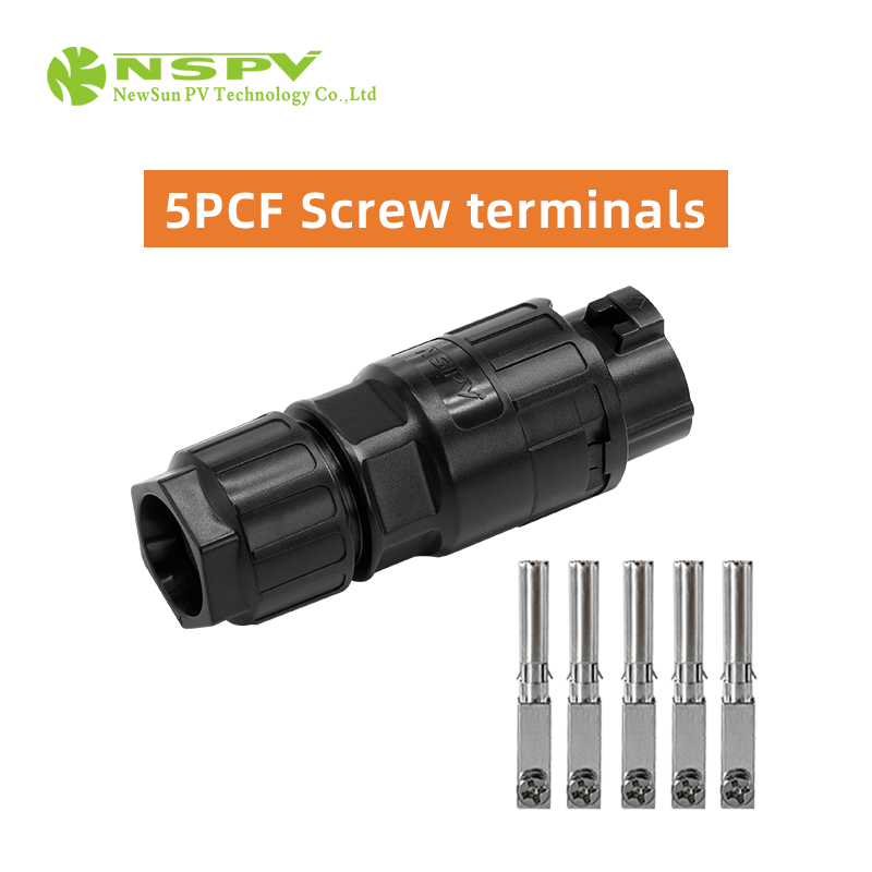 供应NSPV交流AC连接器五芯