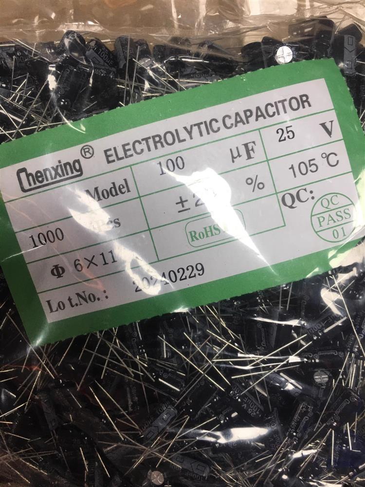  25V100UF 6*11