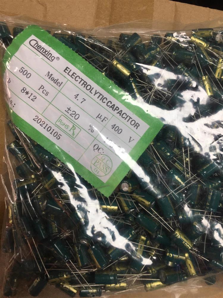  400V4.7UF 8*12