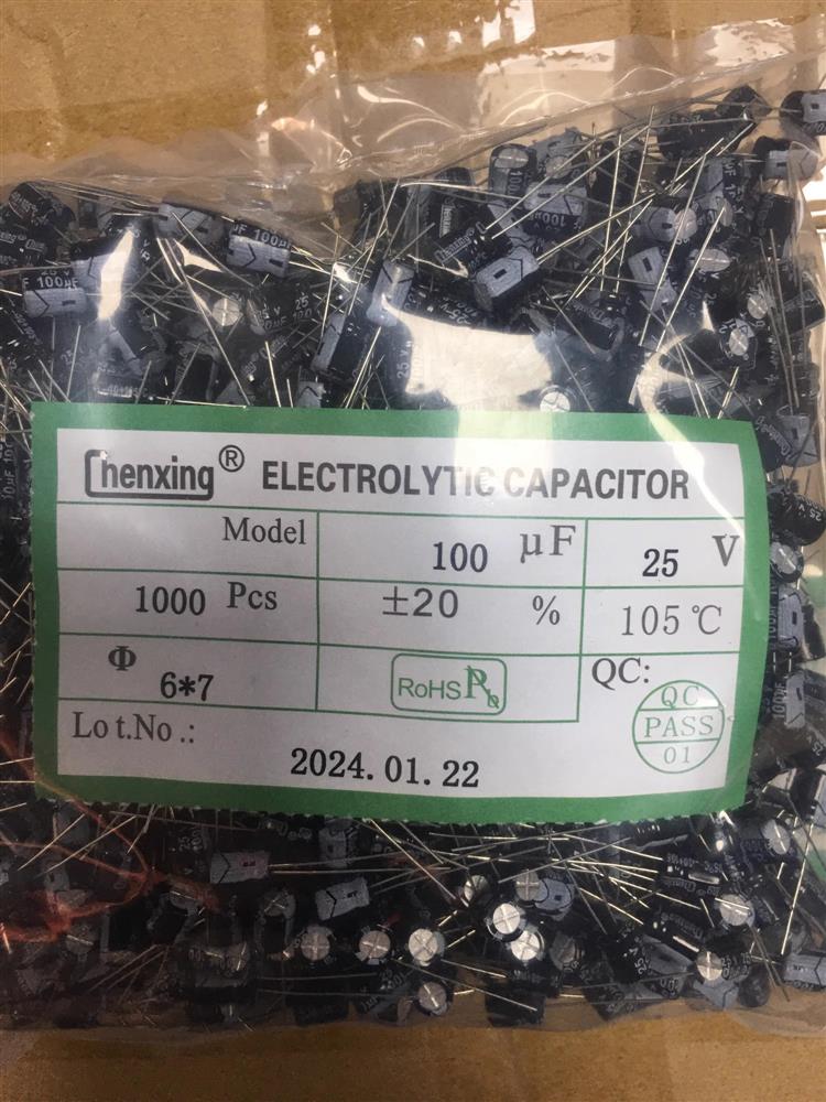  25V100UF 6*7