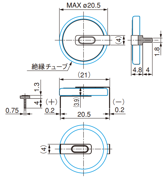 ձʤCR2032HRS HAB-T69͸3VŦ۵