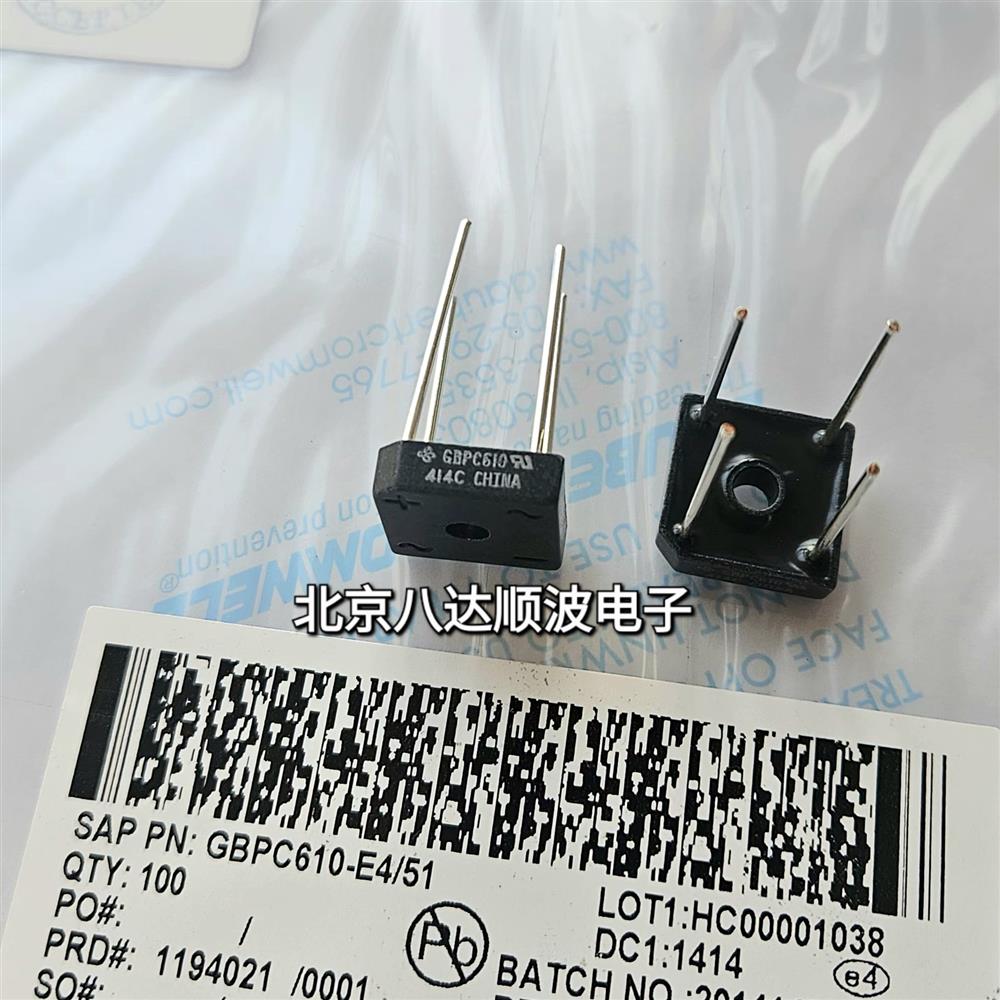 ӦGBPC610 ŷVishayԭװ 6A1000V