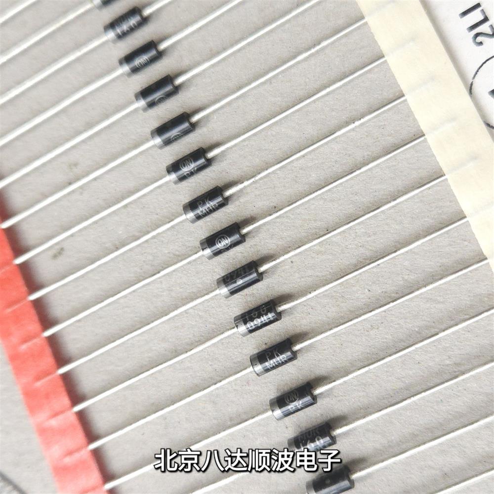 八达~ MUR160 RLG 快恢复二极管ON原装 DO-41 1A600V