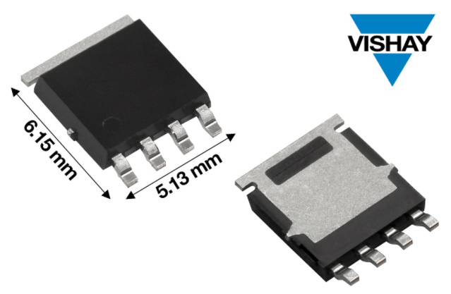 Vishay推出汽車級80V P溝道MOSFET，以提高系統能效和功率密度